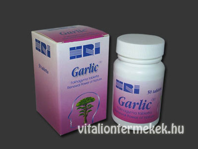 HRI Garlic - Fokhagyma tabletta